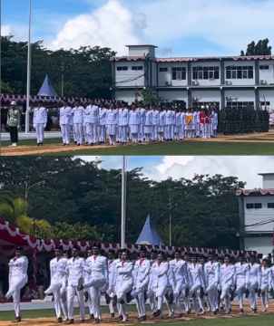 Tim Paskibra Papua Barat Daya. (Instagram)